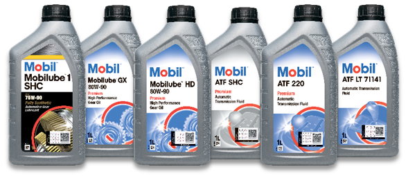 Трансмиссионные масла и гидравлические жидкости Mobil™